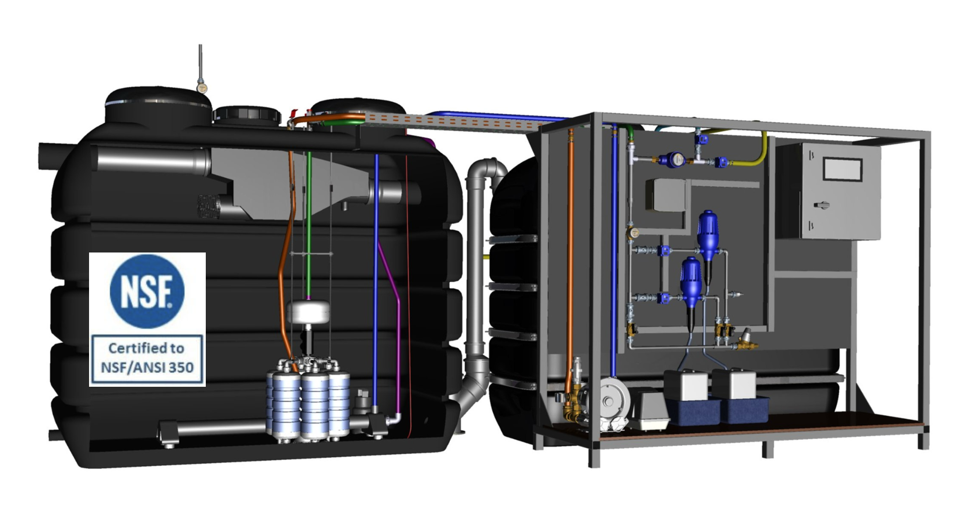 Machine de filtration des eaux